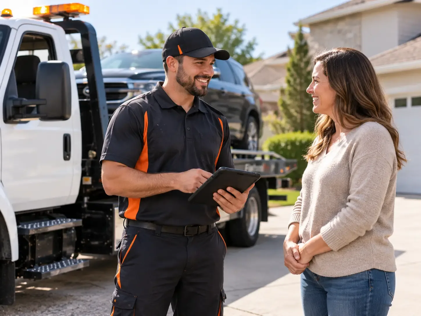 Flatbed Towing Harmony, IN FAQs